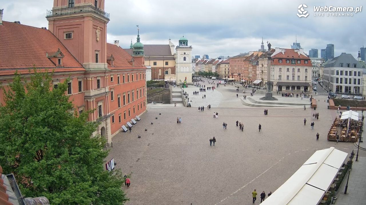 Warszawa - Plac Zamkowy 4K - 08 maj 2026, 12:04