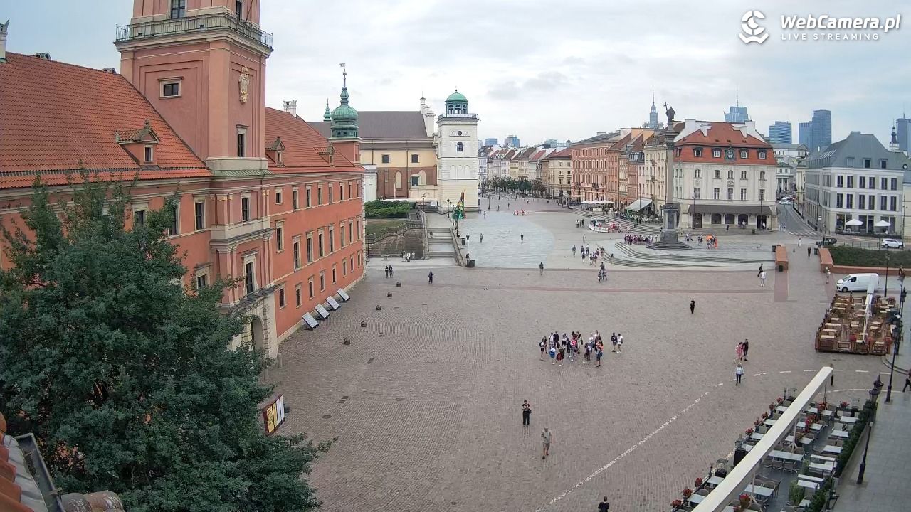 Warszawa - Plac Zamkowy 4K - 22 czerwiec 2026, 09:55