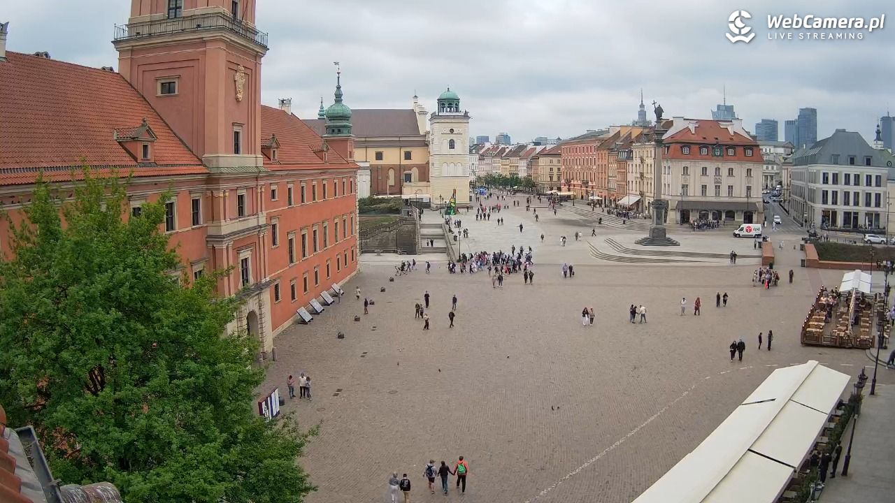 Warszawa - Plac Zamkowy 4K - 07 maj 2026, 12:06