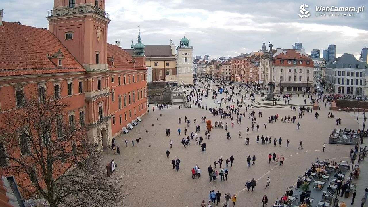 Warszawa - Plac Zamkowy 4K - 22 marzec 2026, 15:41
