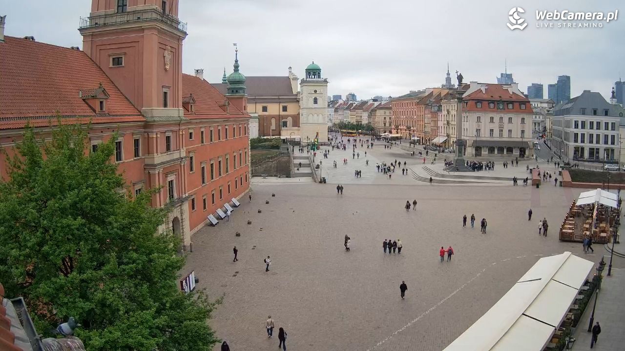 Warszawa - Plac Zamkowy 4K - 08 maj 2026, 15:01
