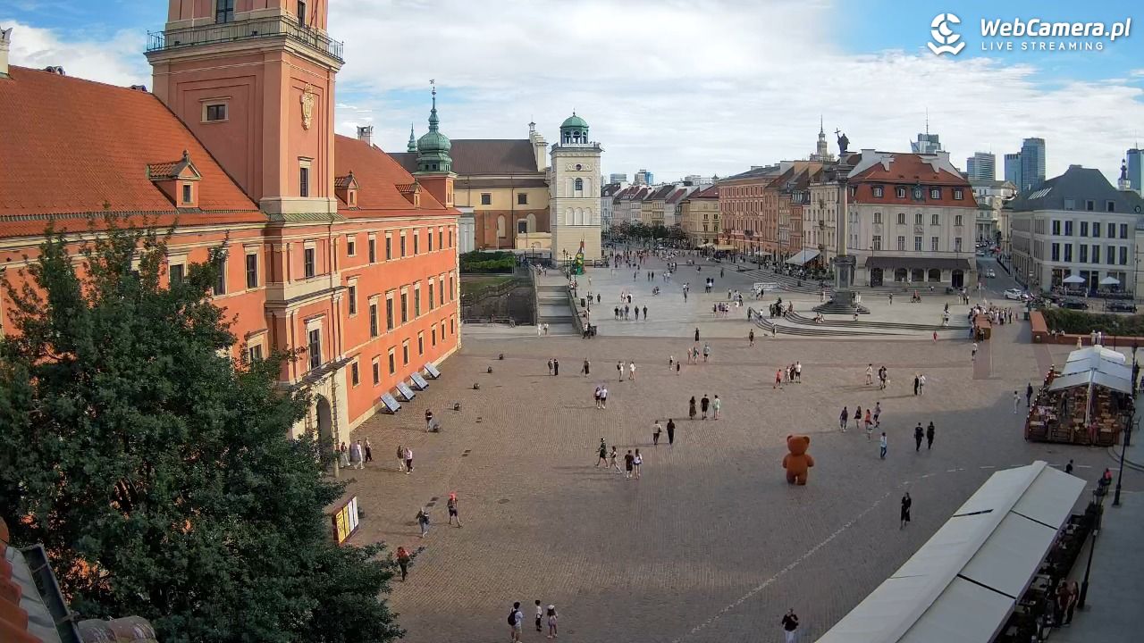 Warszawa - Plac Zamkowy 4K - 23 czerwiec 2026, 17:39