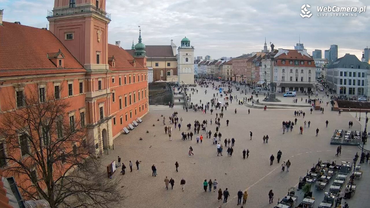 Warszawa - Plac Zamkowy 4K - 22 marzec 2026, 16:41