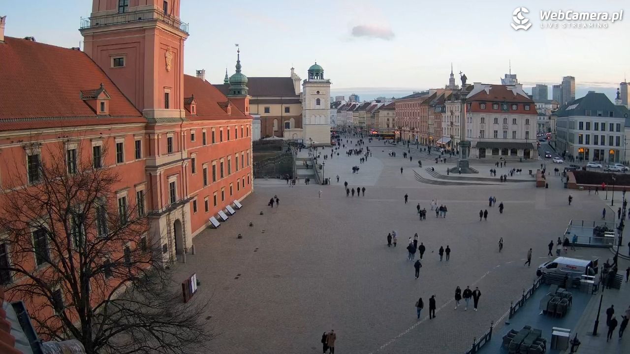 Warszawa - Plac Zamkowy 4K - 20 marzec 2026, 17:31