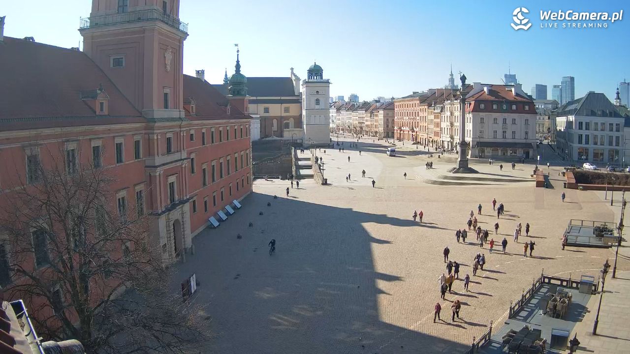 Warszawa - Plac Zamkowy 4K - 21 marzec 2026, 09:11