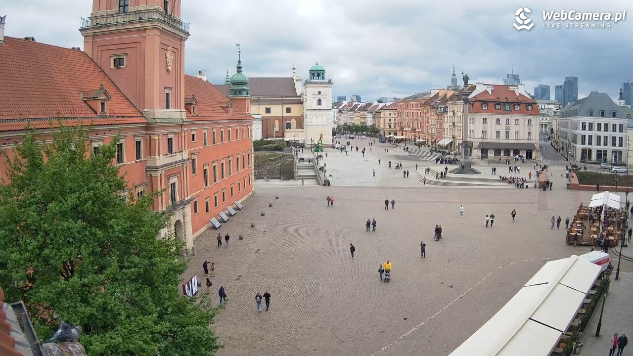 Warszawa - Plac Zamkowy 4K - 08 maj 2026, 12:19