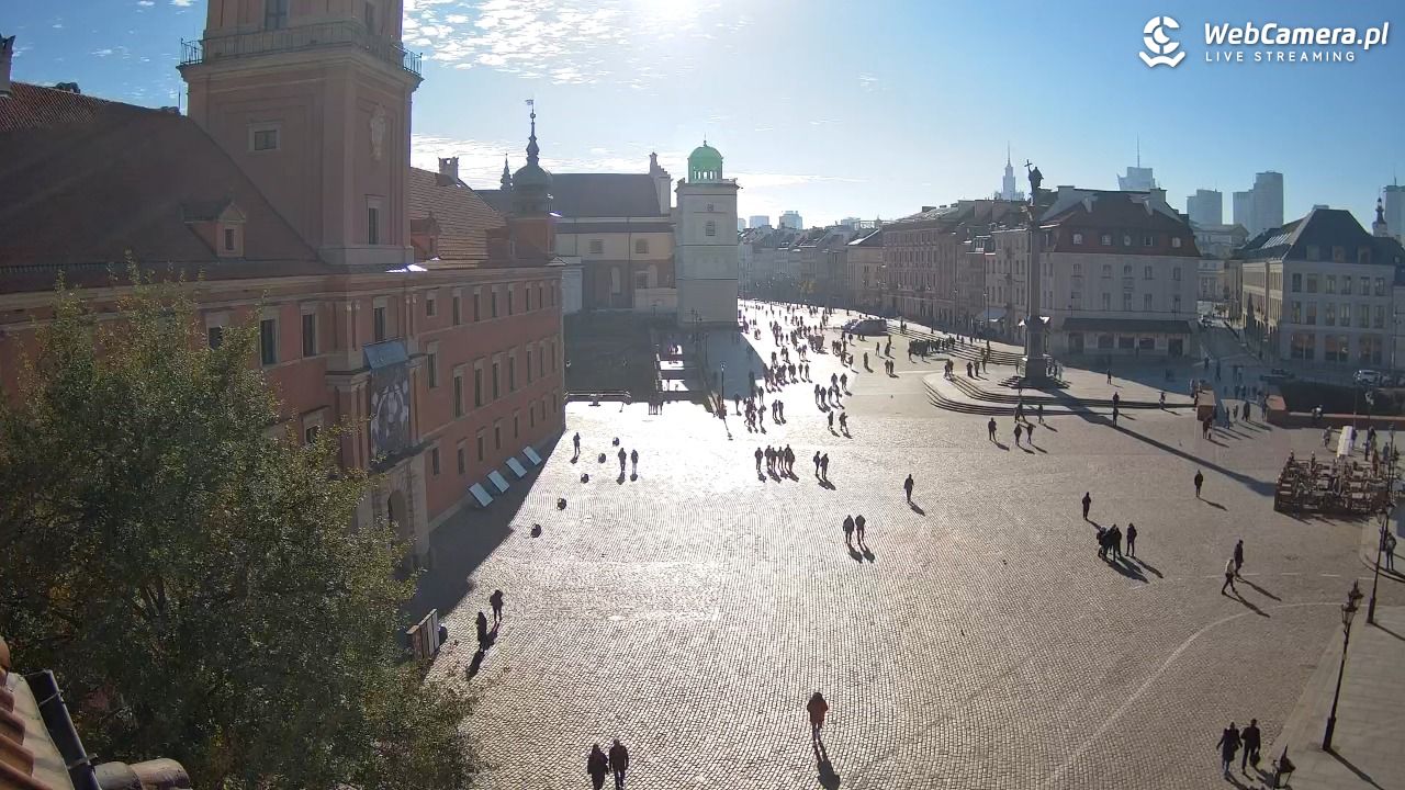 Warszawa - Plac Zamkowy 4K - 01 listopad 2025, 11:08