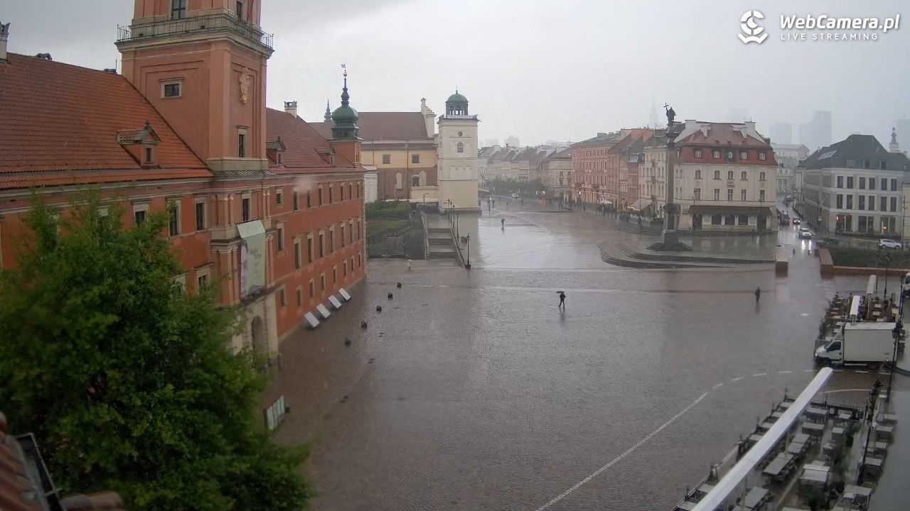 Warszawa - Plac Zamkowy 4K - 16 maj 2025, 09:31