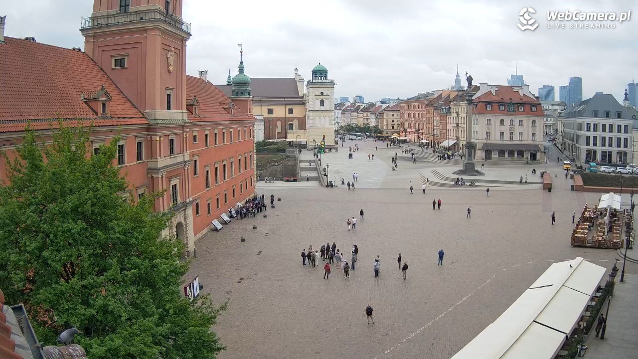 Warszawa - Plac Zamkowy 4K - 07 maj 2026, 11:49