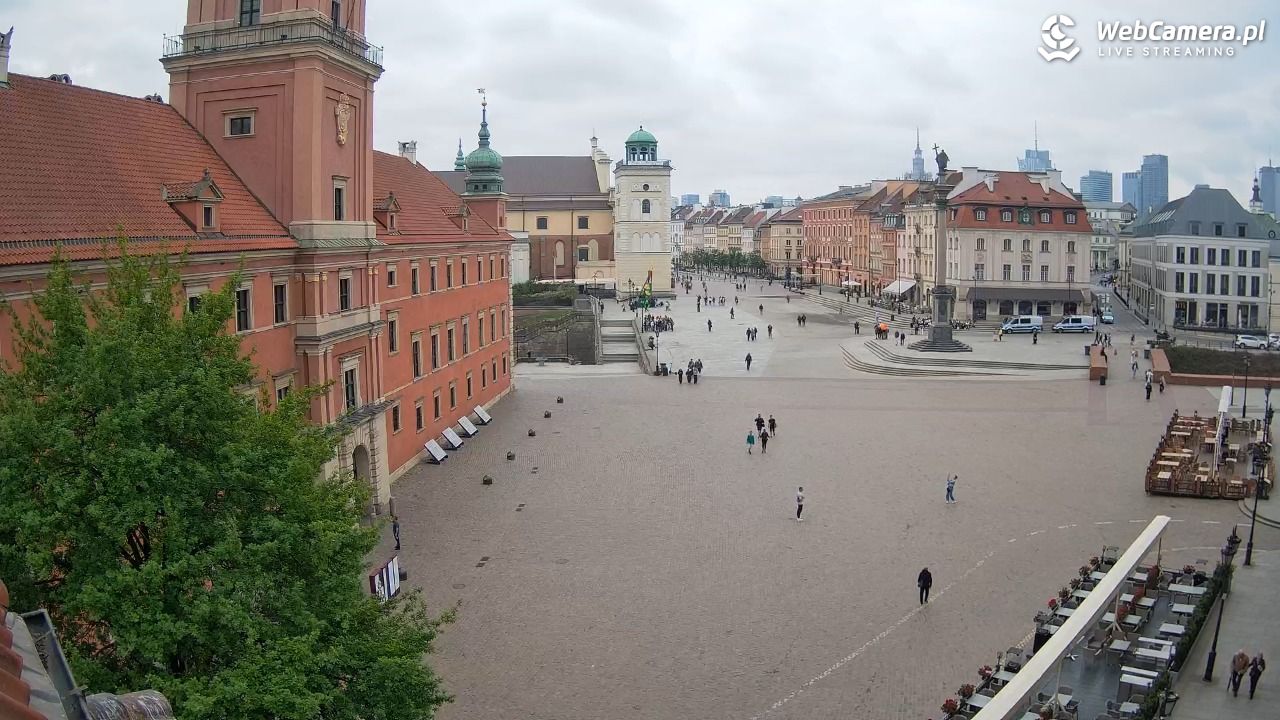 Warszawa - Plac Zamkowy 4K - 07 maj 2026, 10:11
