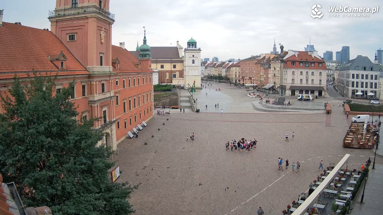 Warszawa - Plac Zamkowy 4K - 22 czerwiec 2026, 09:51