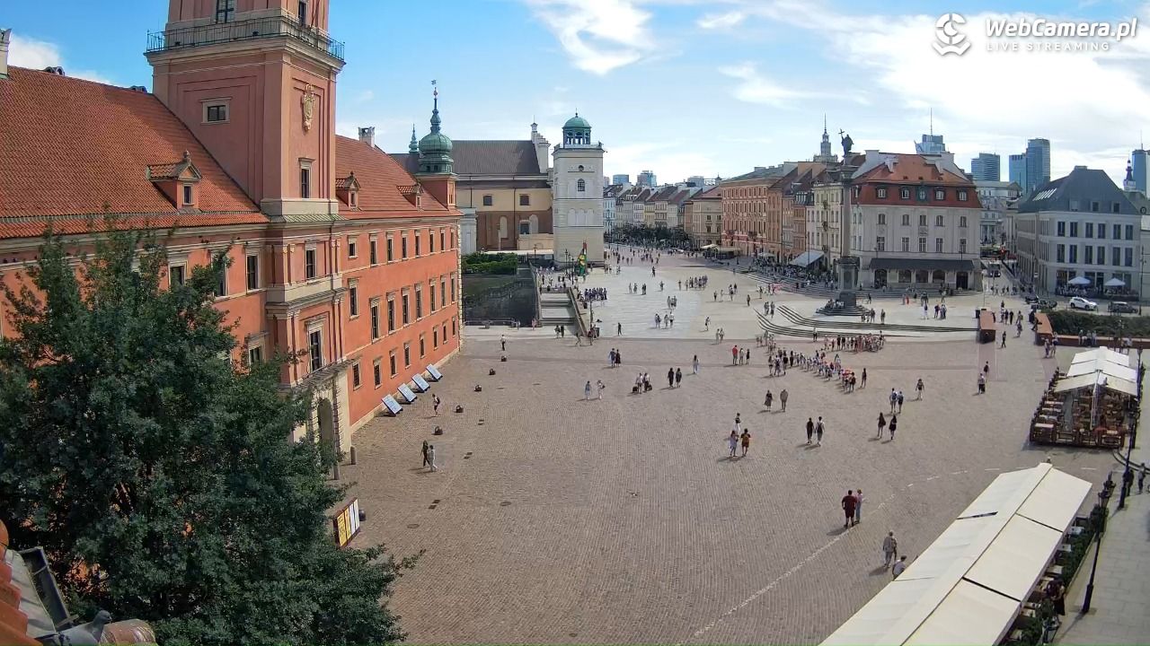Warszawa - Plac Zamkowy 4K - 23 czerwiec 2026, 14:45