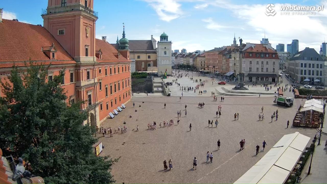 Warszawa - Plac Zamkowy 4K - 23 czerwiec 2026, 14:46