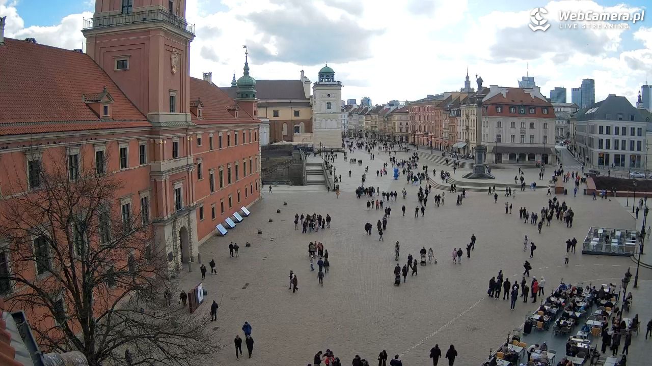 Warszawa - Plac Zamkowy 4K - 21 marzec 2026, 12:09