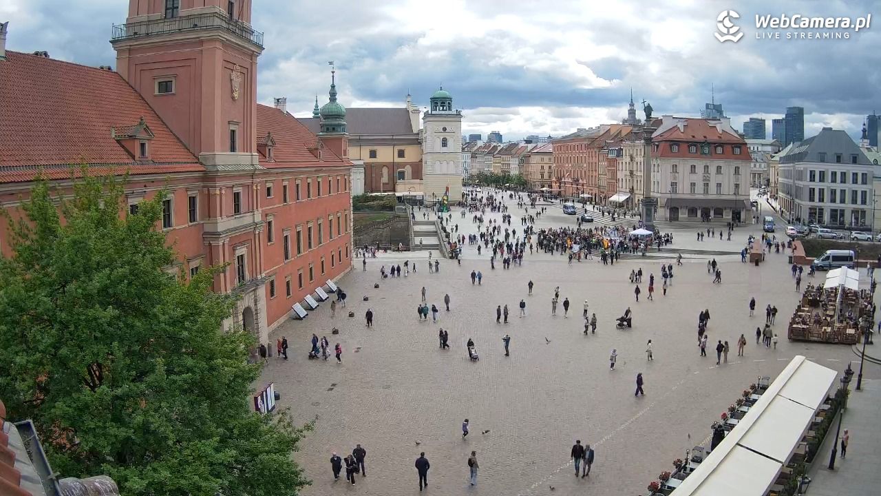 Warszawa - Plac Zamkowy 4K - 09 maj 2026, 12:27