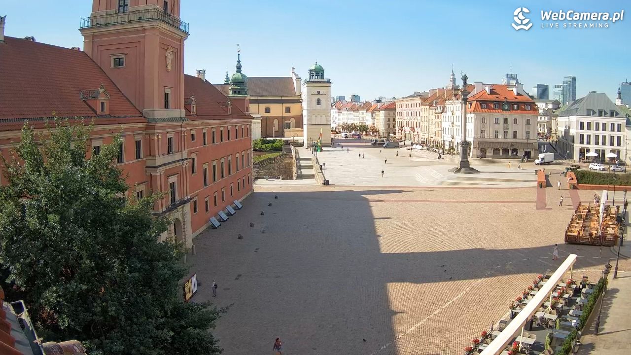 Warszawa - Plac Zamkowy 4K - 24 czerwiec 2026, 08:34