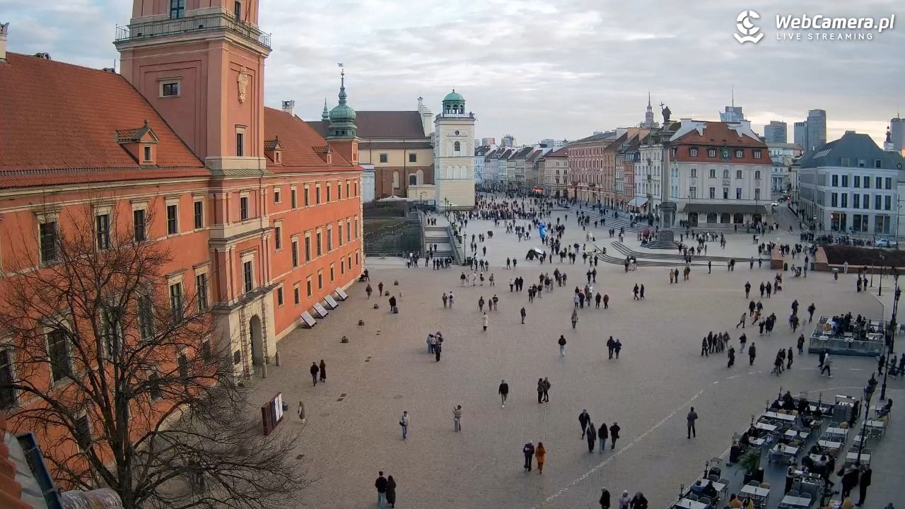 Warszawa - Plac Zamkowy 4K - 22 marzec 2026, 16:57