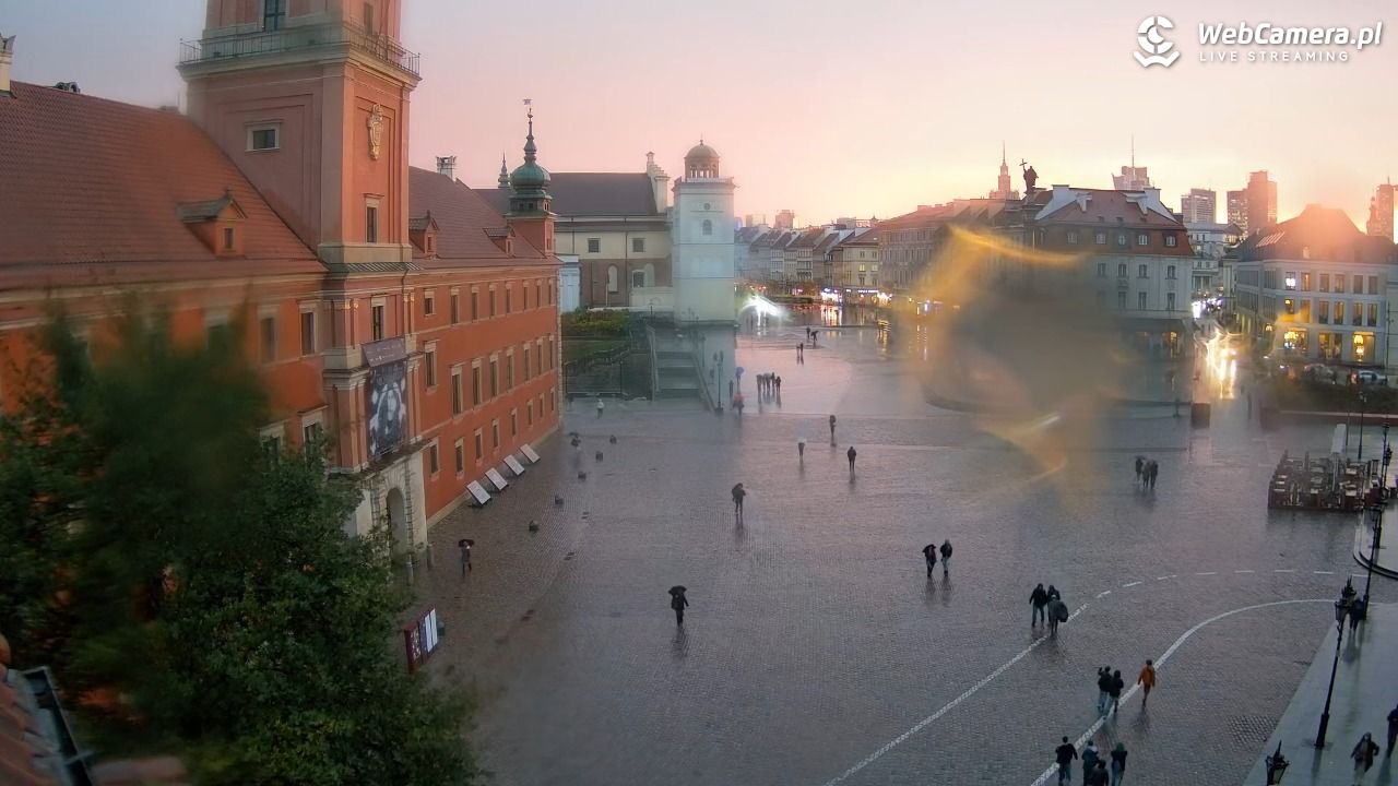 Warszawa - Plac Zamkowy 4K - 30 październik 2025, 16:08