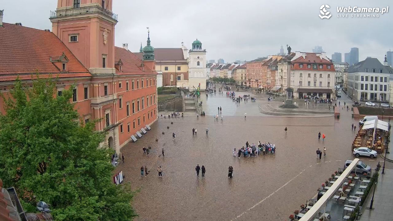 Warszawa - Plac Zamkowy 4K - 08 maj 2026, 10:54