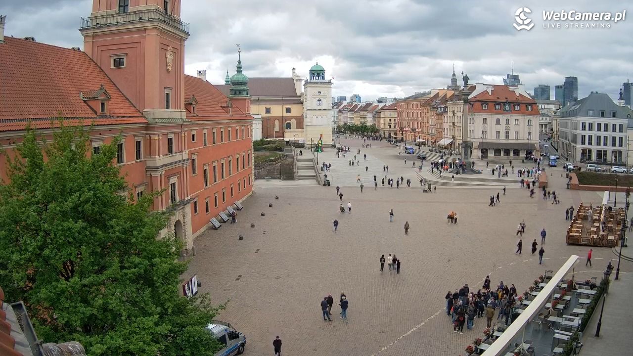 Warszawa - Plac Zamkowy 4K - 09 maj 2026, 10:26