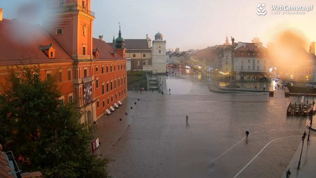Warszawa - Plac Zamkowy 4K - 30 październik 2025, 15:57