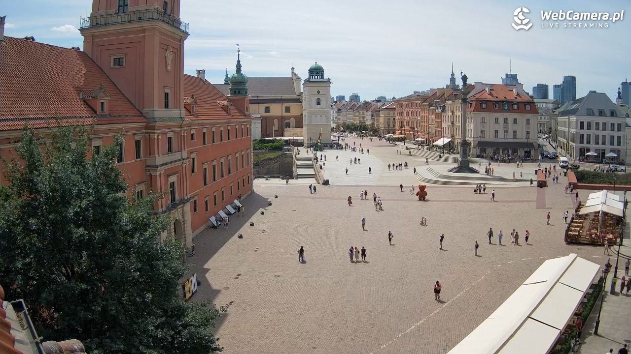 Warszawa - Plac Zamkowy 4K - 24 czerwiec 2026, 11:45