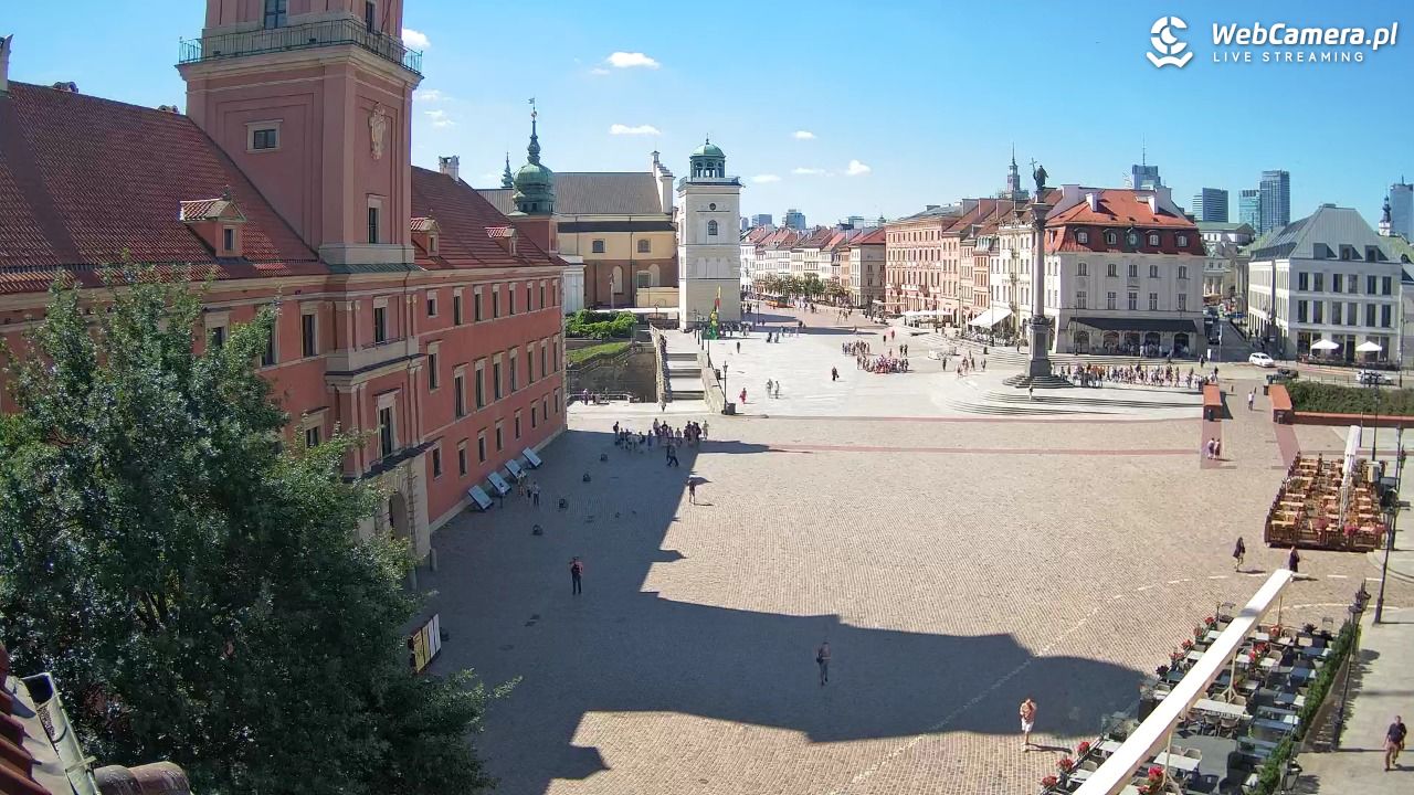Warszawa - Plac Zamkowy 4K - 23 czerwiec 2026, 09:54