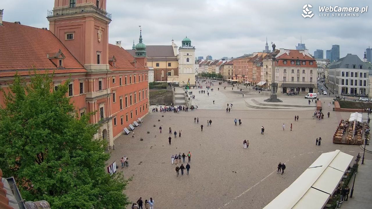 Warszawa - Plac Zamkowy 4K - 07 maj 2026, 12:06