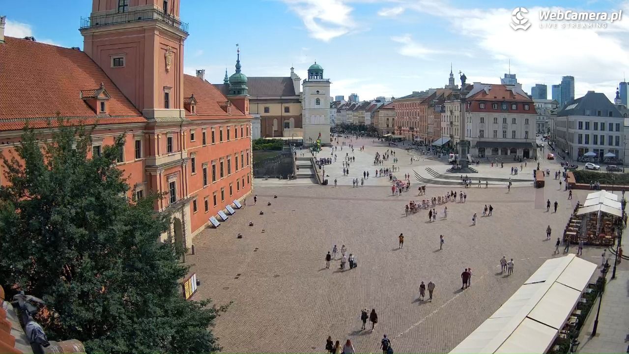 Warszawa - Plac Zamkowy 4K - 23 czerwiec 2026, 14:46