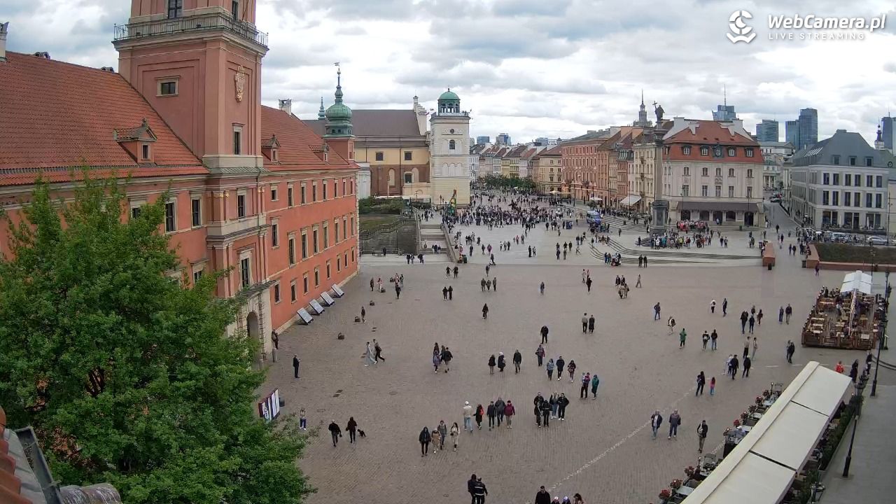 Warszawa - Plac Zamkowy 4K - 09 maj 2026, 14:38