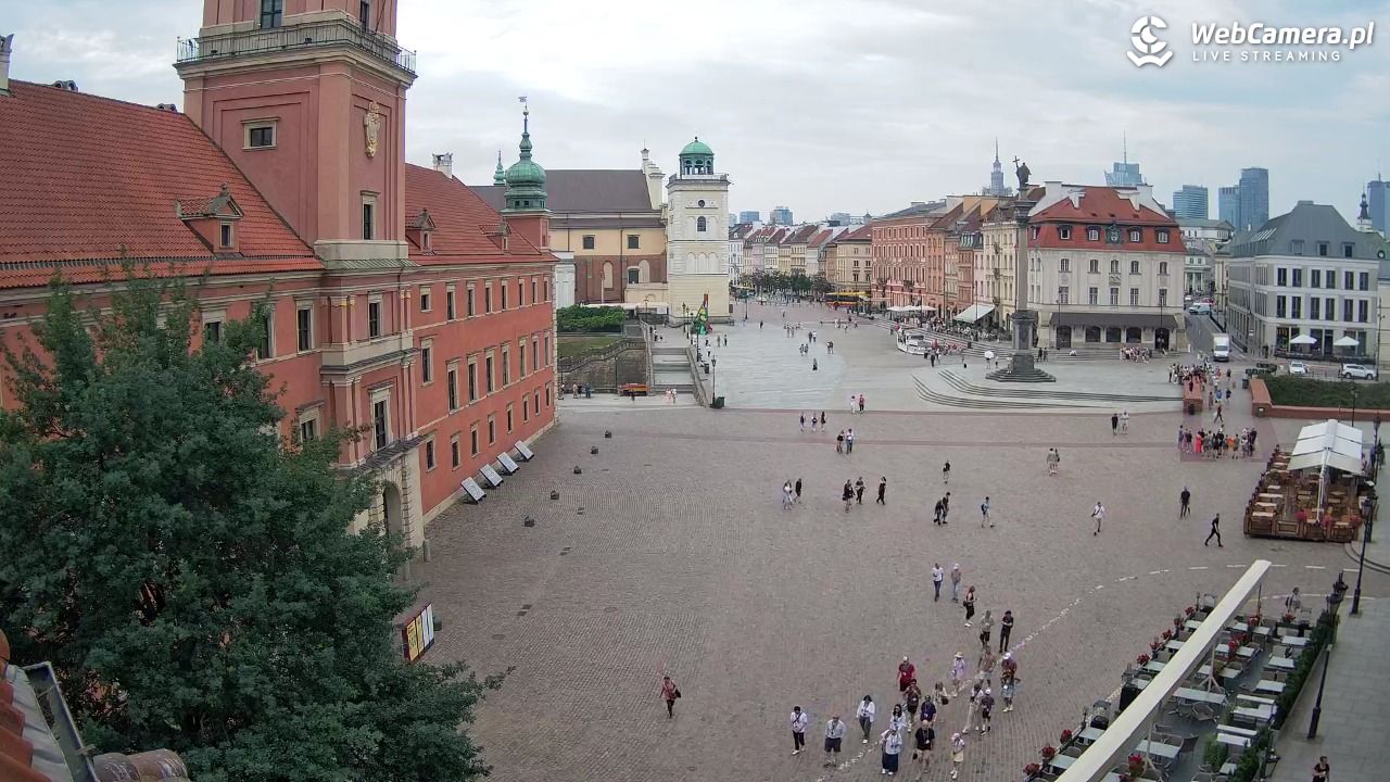 Warszawa - Plac Zamkowy 4K - 22 czerwiec 2026, 10:26