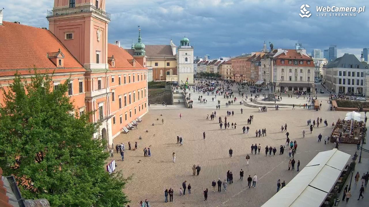 Warszawa - Plac Zamkowy 4K - 09 maj 2026, 17:04