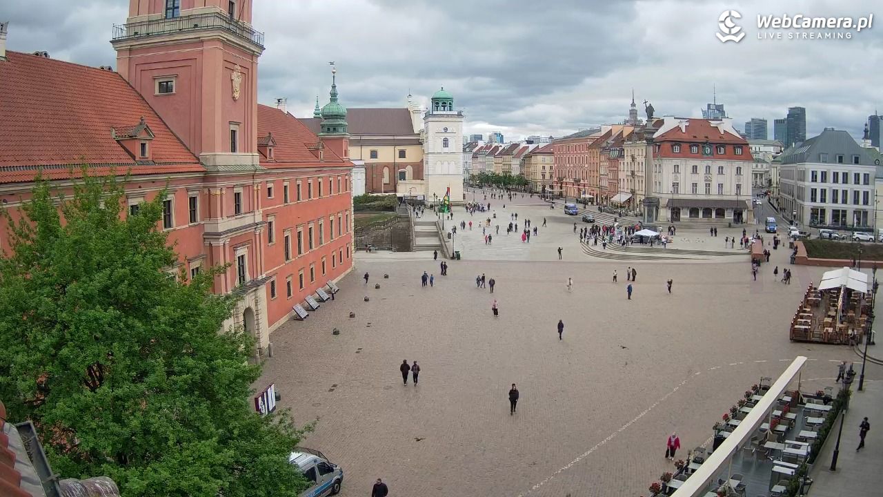 Warszawa - Plac Zamkowy 4K - 09 maj 2026, 10:33