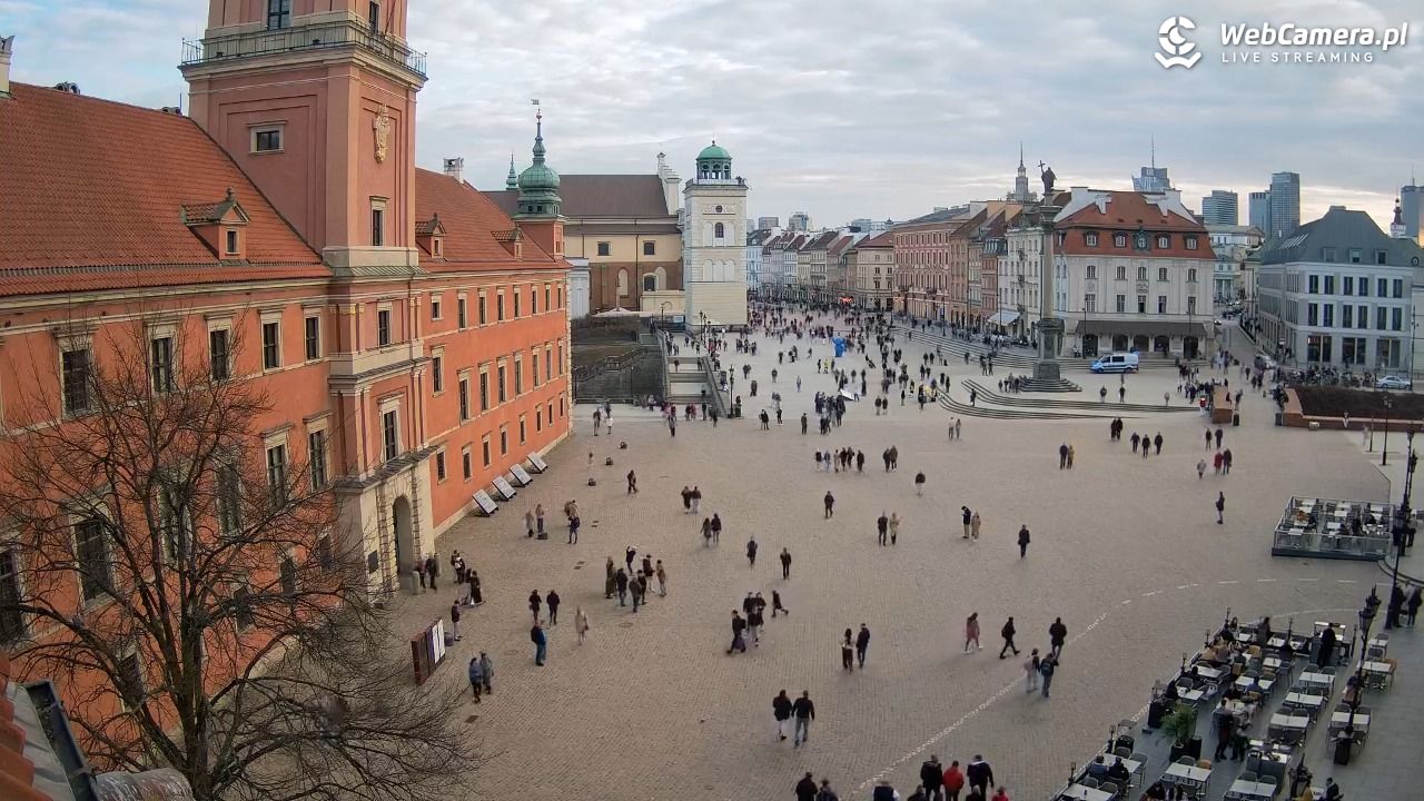 Warszawa - Plac Zamkowy 4K - 22 marzec 2026, 16:40