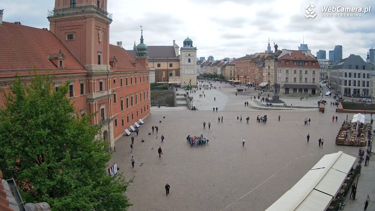 Warszawa - Plac Zamkowy 4K - 07 maj 2026, 13:53