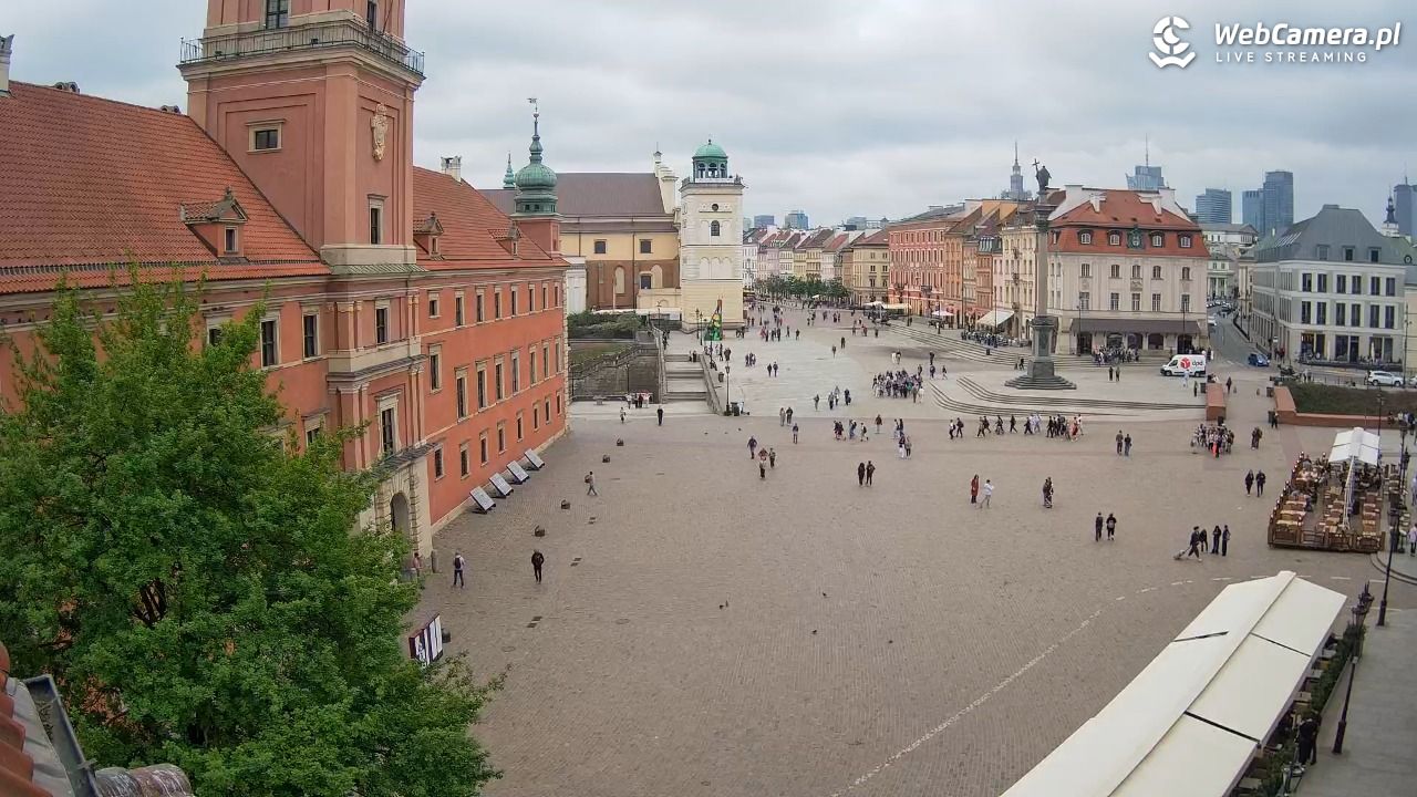 Warszawa - Plac Zamkowy 4K - 07 maj 2026, 12:06