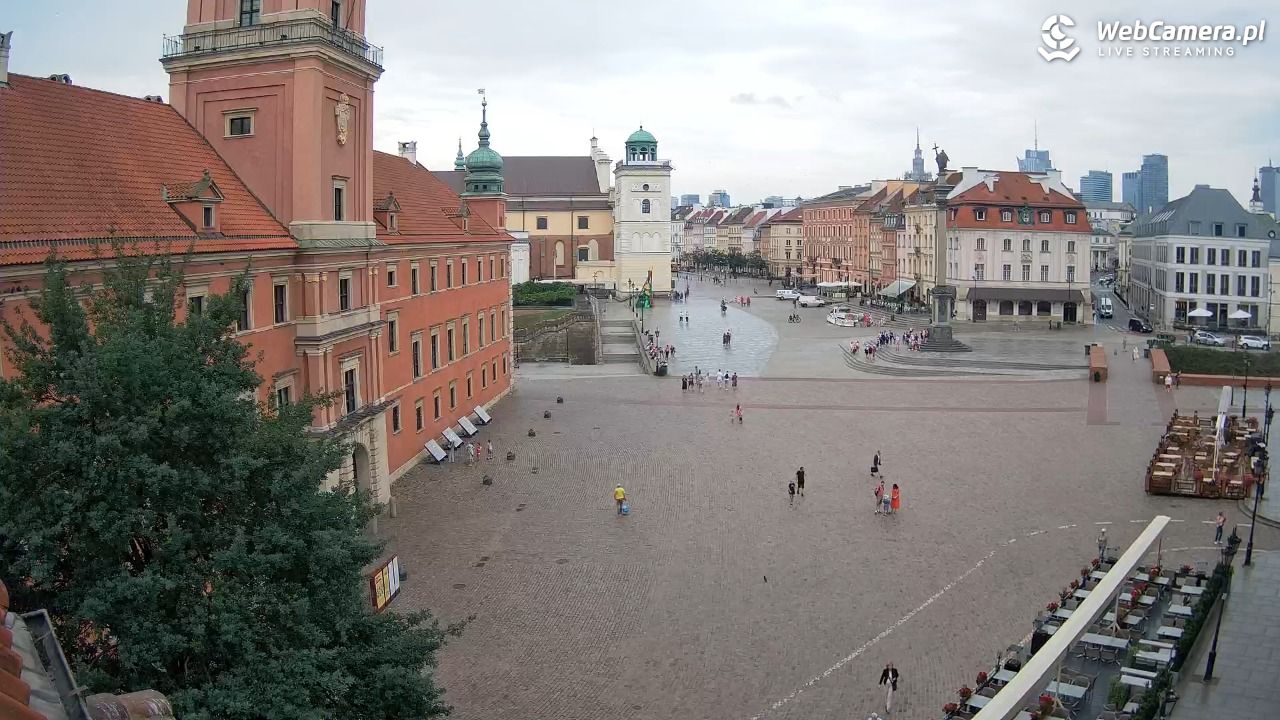 Warszawa - Plac Zamkowy 4K - 22 czerwiec 2026, 09:45
