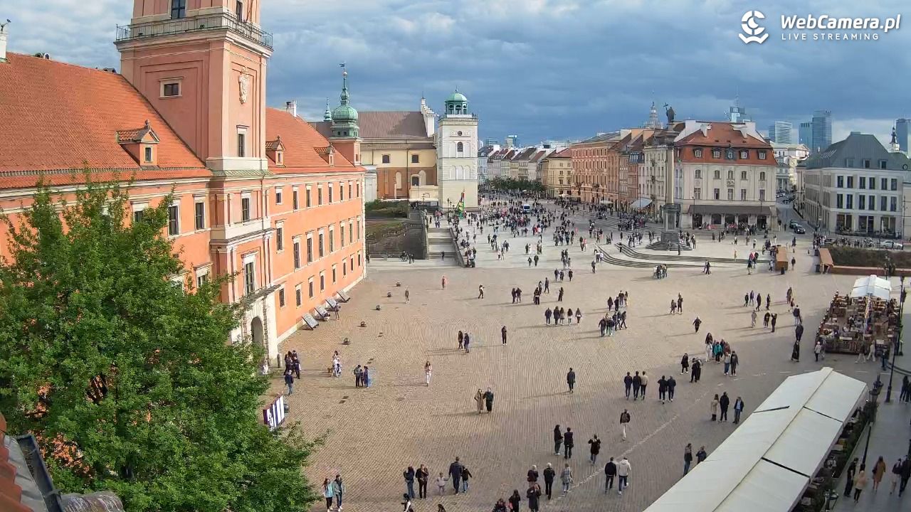 Warszawa - Plac Zamkowy 4K - 09 maj 2026, 17:04