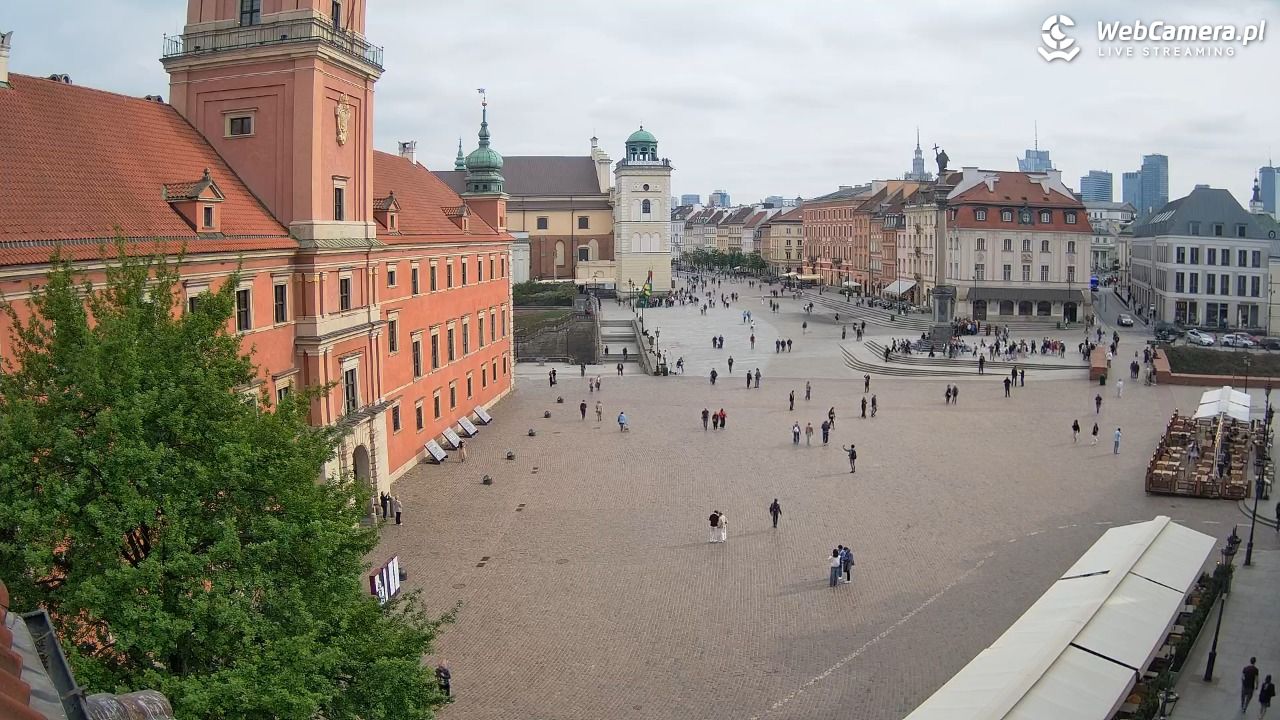 Warszawa - Plac Zamkowy 4K - 07 maj 2026, 16:35