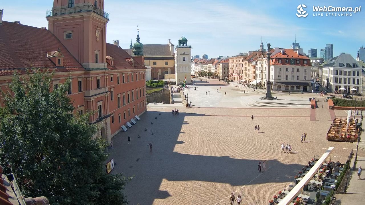Warszawa - Plac Zamkowy 4K - 24 czerwiec 2026, 09:39