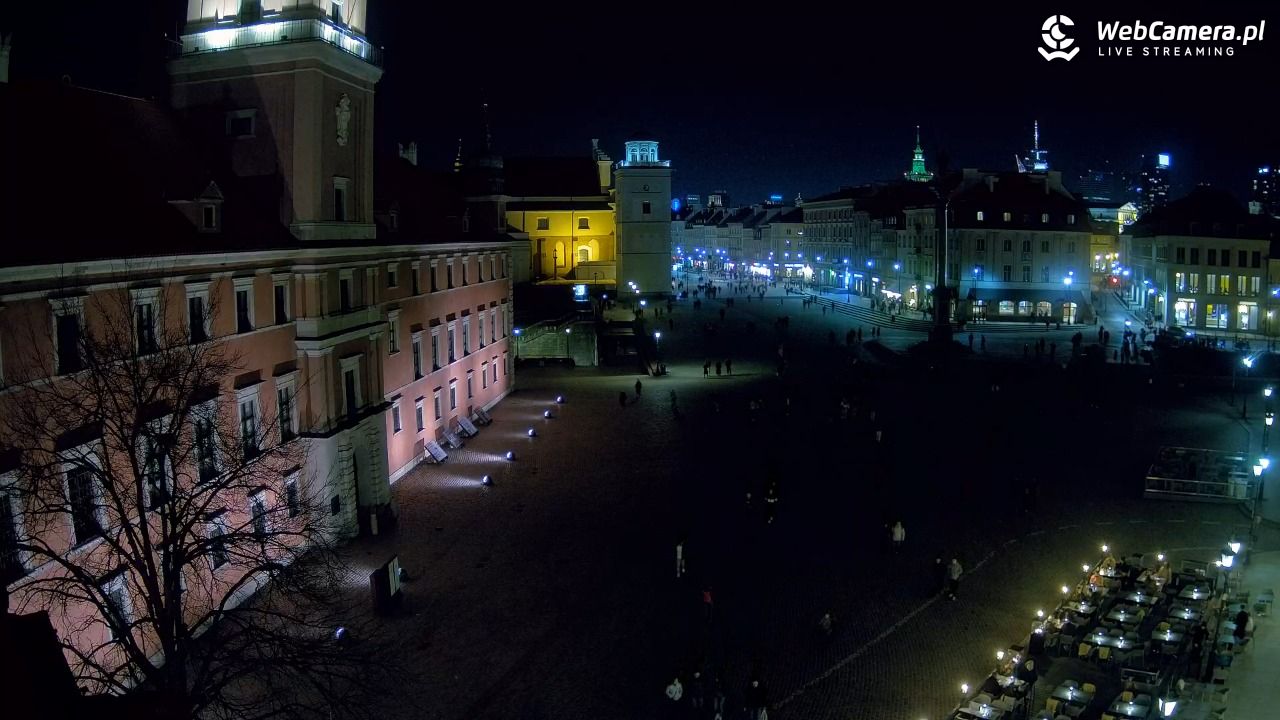 Warszawa - Plac Zamkowy 4K - 21 marzec 2026, 19:36