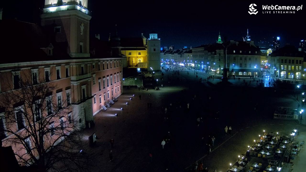 Warszawa - Plac Zamkowy 4K - 21 marzec 2026, 19:36