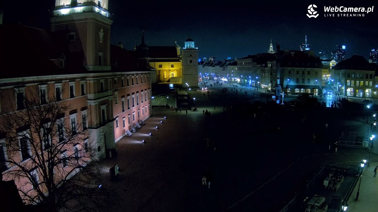 Warszawa - Plac Zamkowy 4K - 20 marzec 2026, 19:29
