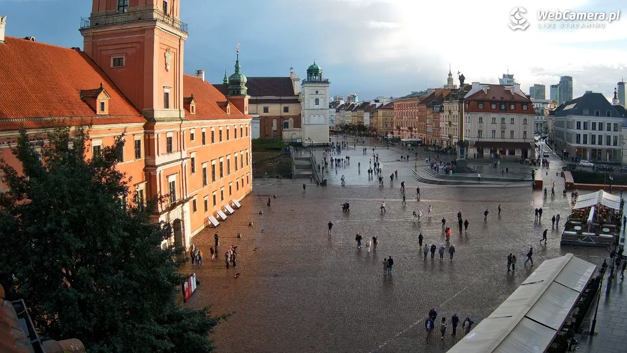 Warszawa - Plac Zamkowy 4K - 22 wresień 2026, 17:34