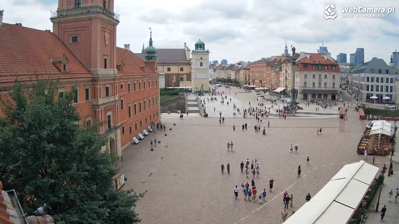 Warszawa - Plac Zamkowy 4K - 22 czerwiec 2026, 11:51