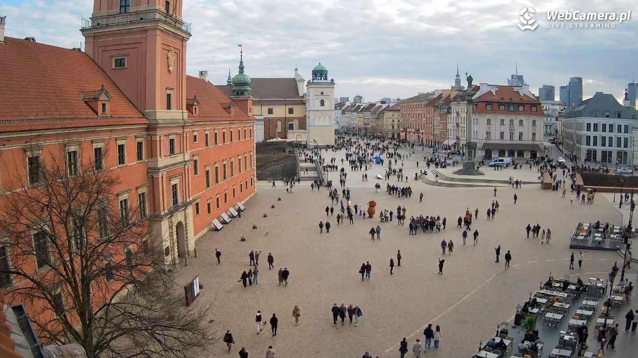 Warszawa - Plac Zamkowy 4K - 22 marzec 2026, 16:26