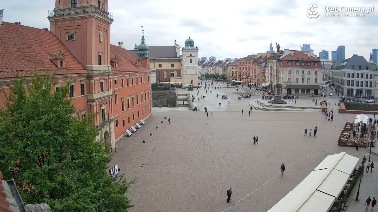 Warszawa - Plac Zamkowy 4K - 07 maj 2026, 13:39
