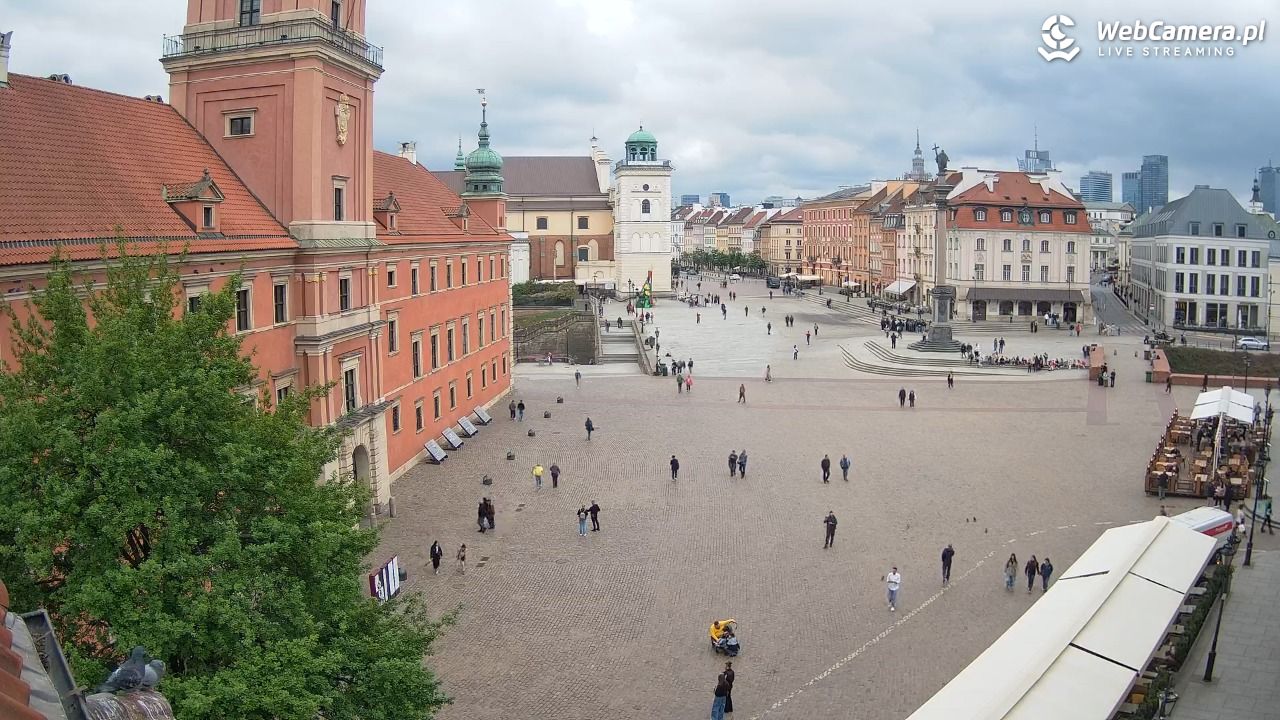 Warszawa - Plac Zamkowy 4K - 08 maj 2026, 12:19