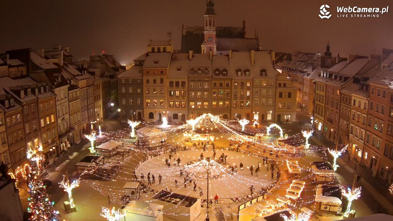 Warszawa - Rynek Starego Miasta - 22 styczeń 2026, 20:14