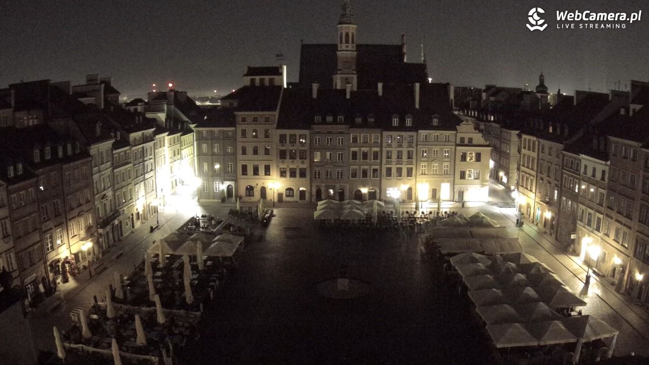 Warszawa - Rynek Starego Miasta - 28 kwiecień 2025, 03:32